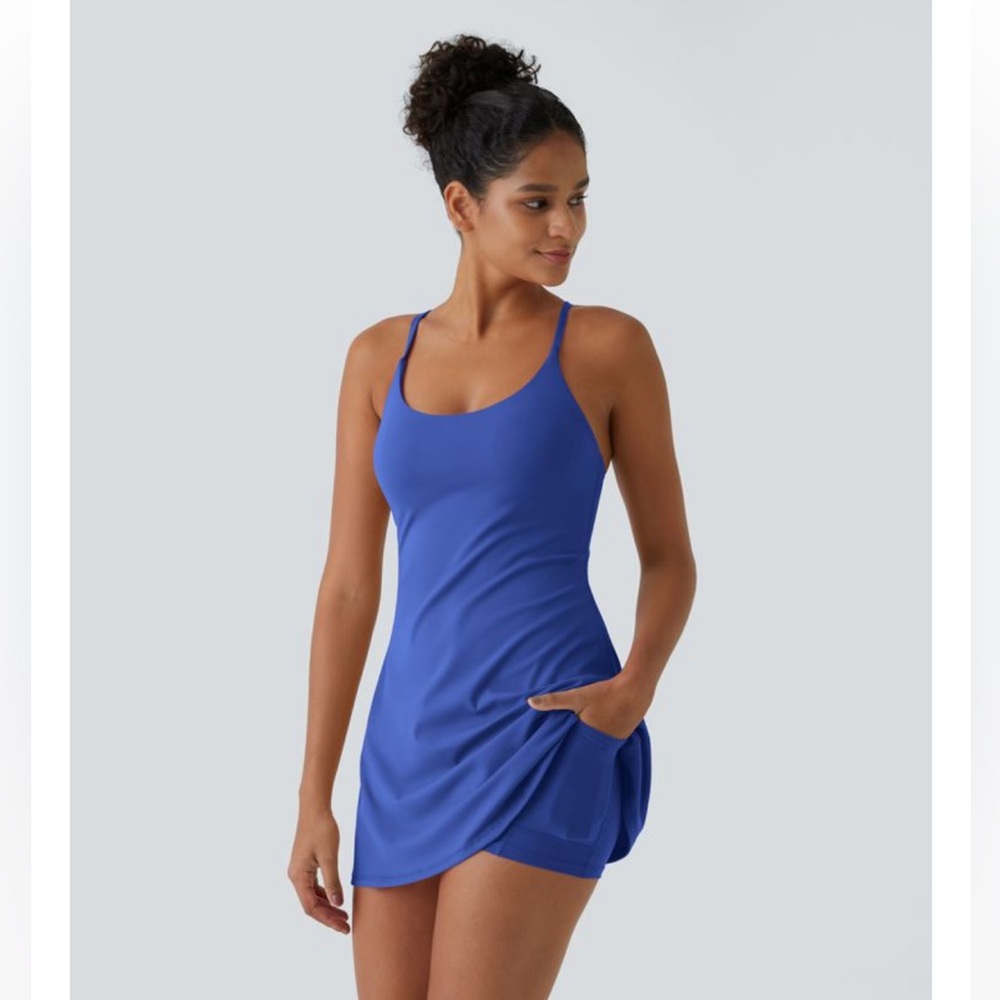 Halara Everyday Cloudful 2 in 1 Athletic Dress